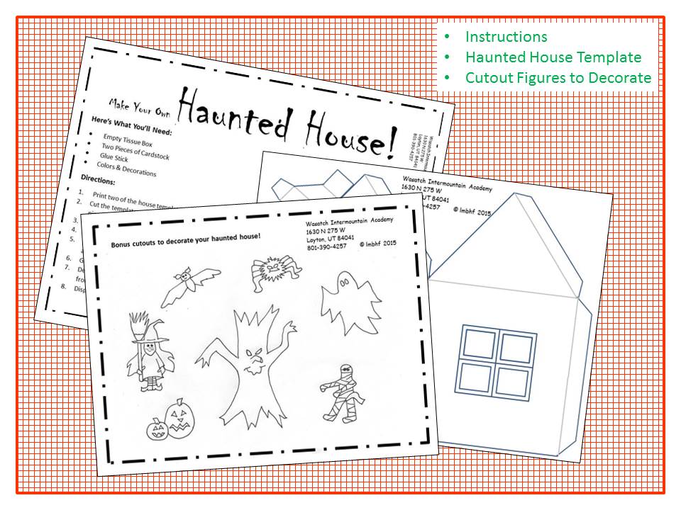 Free Haunted House Template