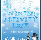 Winter Activity List