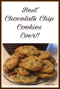 Best Ever Chocolate Chip Cookies!