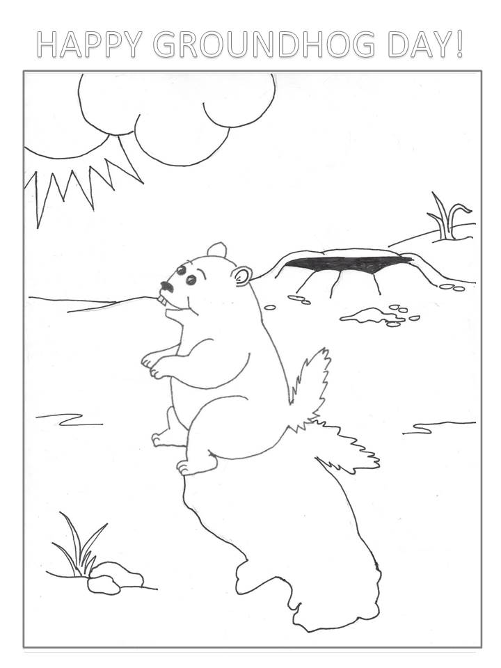 Featured image of post Coloring Book Free Printable Groundhog Day Coloring Pages / Llll➤ hundreds of printable groundhog day coloring pages and books.