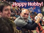 Happy Hubby!