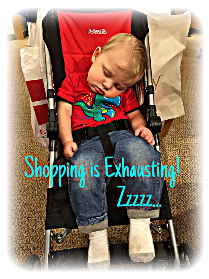 Shopping is Exhausting