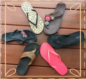 Pretty Summer Feet - Flip Flops!