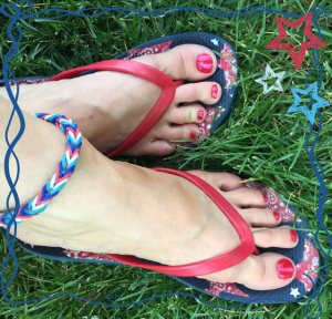 4th of July Feet!
