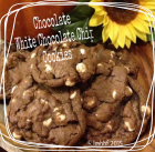 Chocolate White Chocolate Chip Cookies