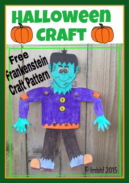 Frankenstien Halloween Craft