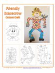 Scarecrow Cutout Craft