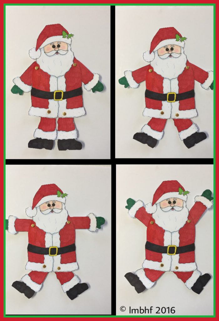 Happy Santa Craft - A fun Christmas craft for the kids!