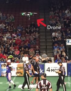 Arena Football & Drones!
