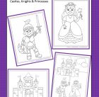 Fairytale Castle, Knight and Princess Printable!
